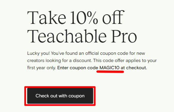 10% Official Discount Code