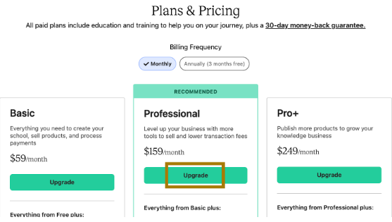 Upgrade Your Monthly Plan To Annual