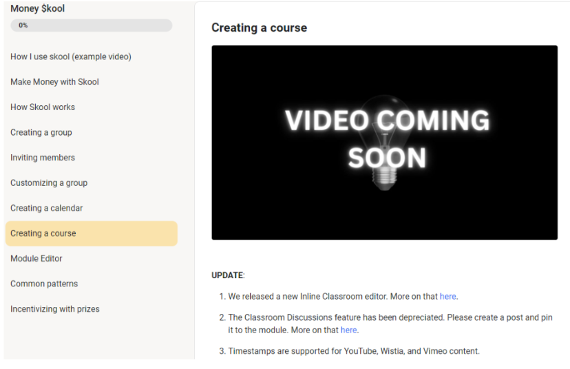 Skool - Create Online Courses